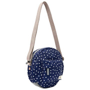 Roka Navy Paddington B Recycled Canvas Crossbody Bag