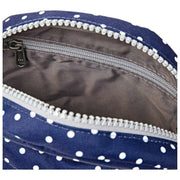 Roka Navy Paddington B Recycled Canvas Crossbody Bag