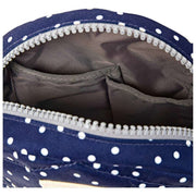 Roka Navy Paddington B Recycled Canvas Crossbody Bag
