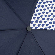 Roka Navy Waterloo Ultra Light Small Recycled Nylon Umbrella