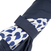 Roka Navy Waterloo Ultra Light Small Recycled Nylon Umbrella