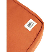 Roka Orange Bond Recycled Canvas Crossbody Bag