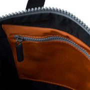 Roka Orange Canfield B Medium Black Label Recycled Nylon Backpack