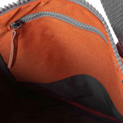 Roka Orange Finchley A Large Sustainable Canvas Backpack