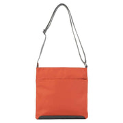 Roka Orange Kennington B Medium Sustainable Nylon Cross Body Bag