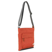 Roka Orange Kennington B Medium Sustainable Nylon Cross Body Bag