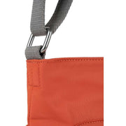 Roka Orange Kennington B Medium Sustainable Nylon Cross Body Bag