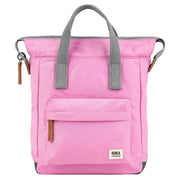 Roka Pink Bantry B Small Recycled Nylon Backpack
