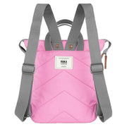 Roka Pink Bantry B Small Recycled Nylon Backpack
