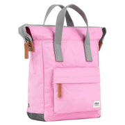 Roka Pink Bantry B Small Recycled Nylon Backpack