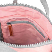 Roka Pink Bantry B Small Recycled Nylon Backpack