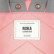Roka Pink Bantry B Small Recycled Nylon Backpack