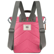 Roka Pink Bantry B Small Recycled Nylon Backpack