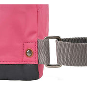 Roka Pink Bantry B Small Recycled Nylon Backpack