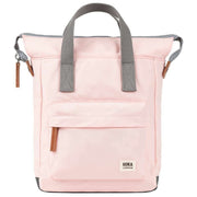 Roka Pink Bantry B Small Recycled Nylon Backpack
