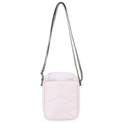 Roka Pink Bond Recycled Canvas Crossbody Bag