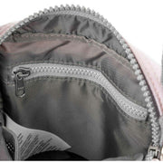 Roka Pink Bond Recycled Canvas Crossbody Bag