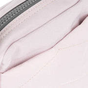 Roka Pink Bond Recycled Canvas Crossbody Bag