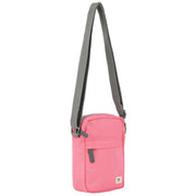 Roka Pink Bond Recycled Canvas Crossbody Bag