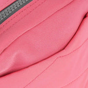 Roka Pink Bond Recycled Canvas Crossbody Bag