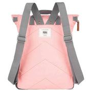 Roka Pink Canfield B Medium Recycled Nylon Backpack
