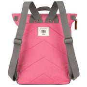 Roka Pink Canfield B Medium Recycled Nylon Backpack