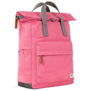 Roka Pink Canfield B Medium Recycled Nylon Backpack