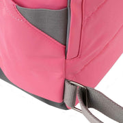 Roka Pink Canfield B Medium Recycled Nylon Backpack