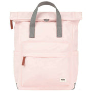 Roka Pink Canfield B Medium Recycled Nylon Backpack