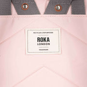 Roka Pink Canfield B Medium Recycled Nylon Backpack