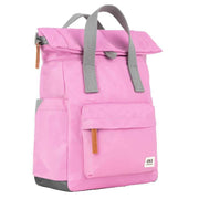 Roka Pink Canfield B Small Recycled Nylon Backpack