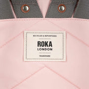 Roka Pink Canfield B Small Recycled Nylon Backpack