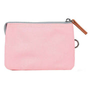 Roka Pink Carnaby Small Recycled Canvas Wallet