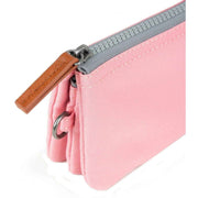 Roka Pink Carnaby Small Recycled Canvas Wallet