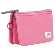 Roka Pink Carnaby Small Recycled Nylon Ripstop Wallet
