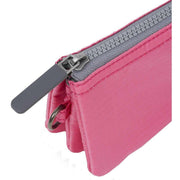 Roka Pink Carnaby Small Recycled Nylon Ripstop Wallet
