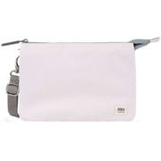 Roka Pink Carnaby XL Recycled Canvas Crossbody Bag