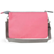 Roka Pink Carnaby XL Recycled Canvas Crossbody Bag