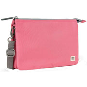 Roka Pink Carnaby XL Recycled Canvas Crossbody Bag