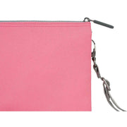 Roka Pink Carnaby XL Recycled Canvas Crossbody Bag