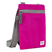Roka Pink Chelsea Sustainable Nylon Pocket Sling Bag