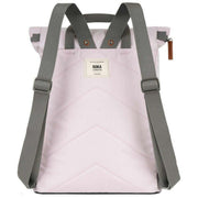 Roka Pink Finchley A Large Recycled Canvas Backpack