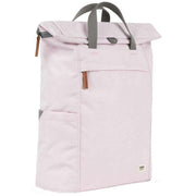 Roka Pink Finchley A Large Recycled Canvas Backpack