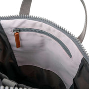 Roka Pink Finchley A Medium Recycled Canvas Backpack