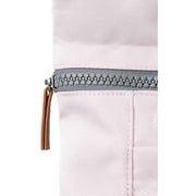 Roka Pink Finchley A Medium Recycled Canvas Backpack