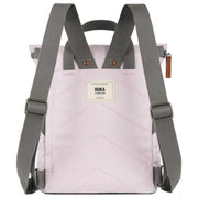 Roka Pink Finchley A Small Recycled Canvas Backpack