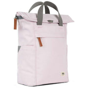 Roka Pink Finchley A Small Recycled Canvas Backpack