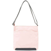 Roka Pink Kennington B Medium Recycled Nylon Crossbody Bag