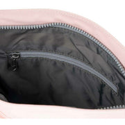 Roka Pink Kennington B Medium Recycled Nylon Crossbody Bag