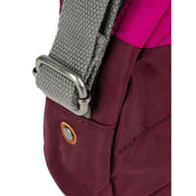 Roka Pink Paddington B Creative Waste Two Tone Recycled Nylon Crossbody Bag